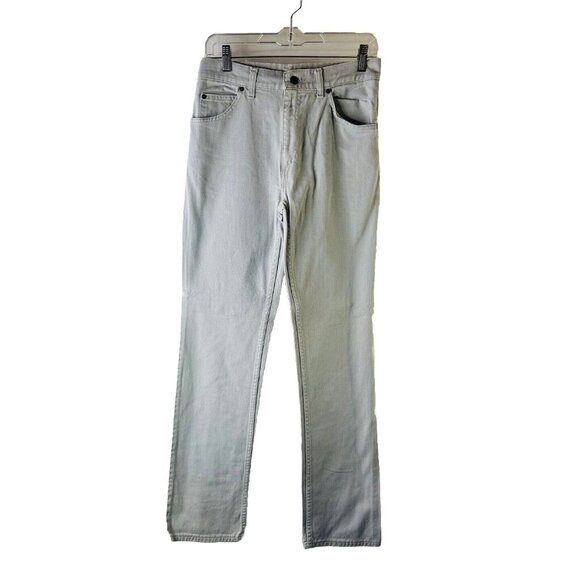 Vintage 80s Gap Pioneer Straight Fit Gray Jeans USA